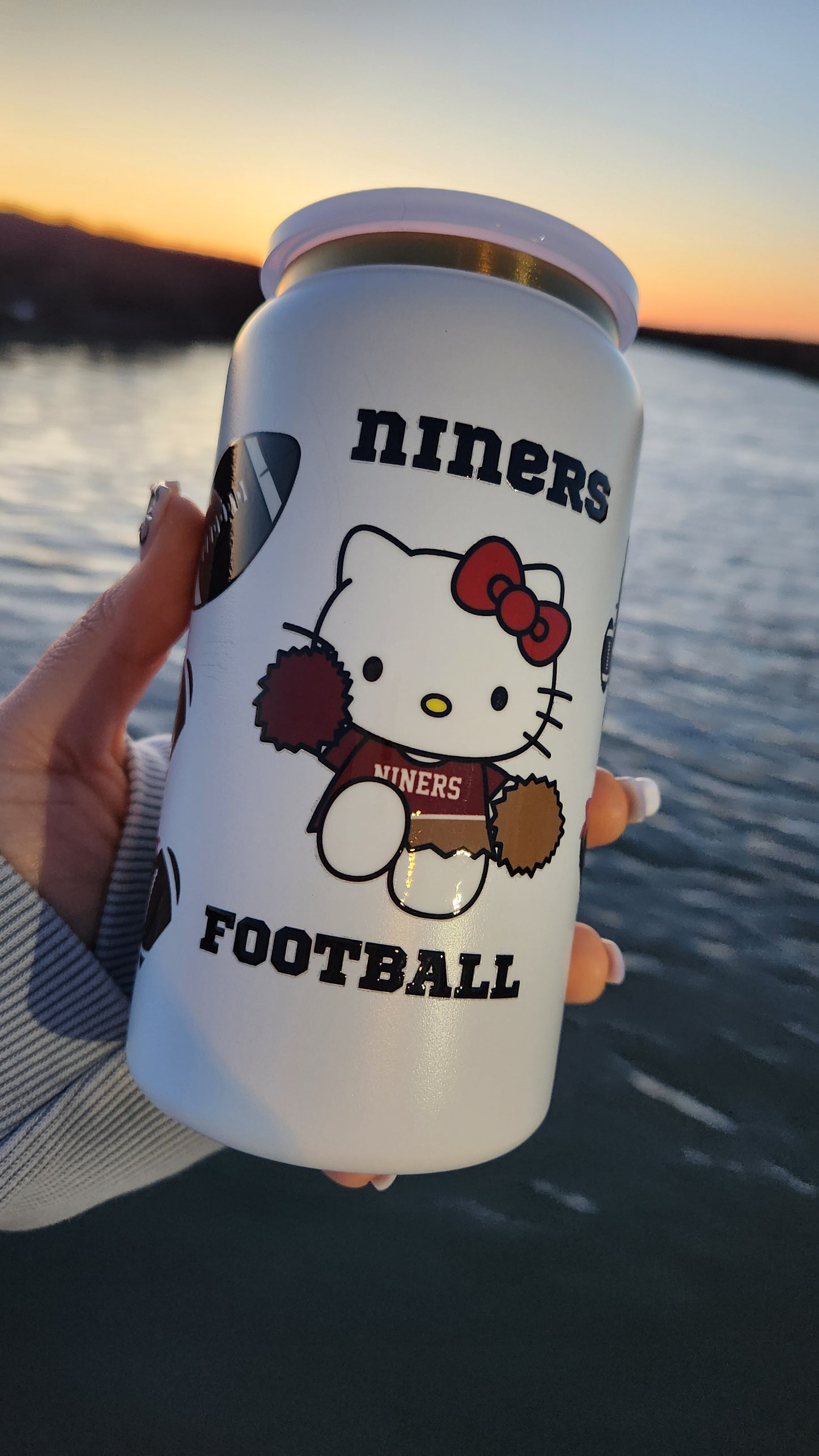 16oz Stainless Steel Insulated Libbey - Hello Kitty - San Francisco 49ers - Ready to Ship