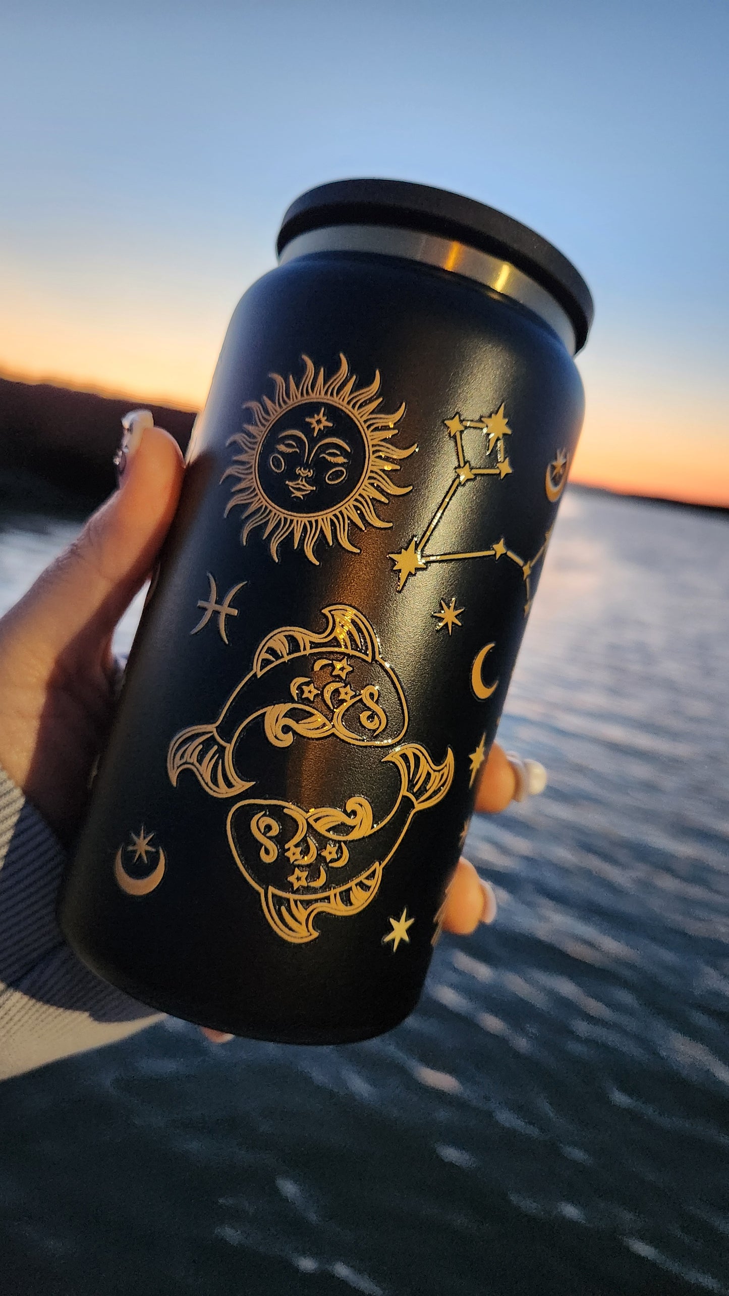 16oz Pisces Zodiac Tumbler - Ready To Ship