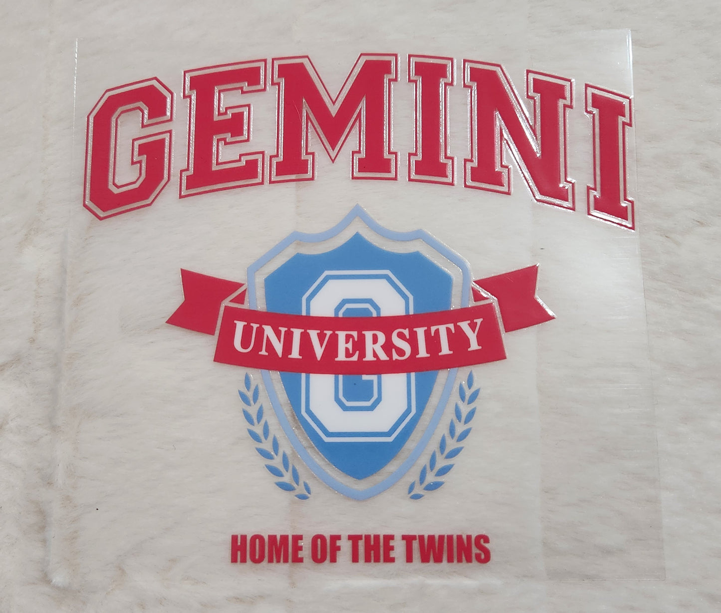 16oz Zodiac University UV DTF Decals