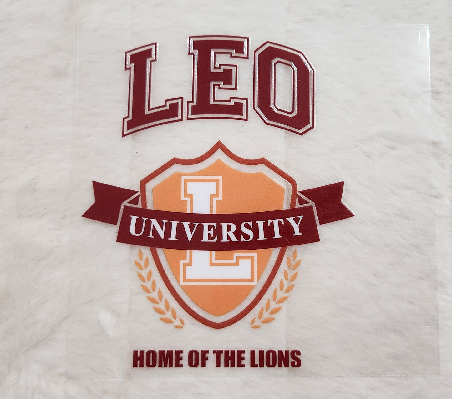 16oz Zodiac University UV DTF Decals