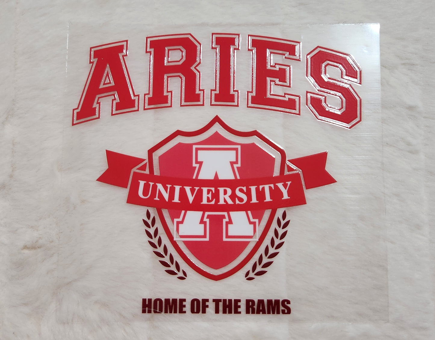 16oz Zodiac University UV DTF Decals