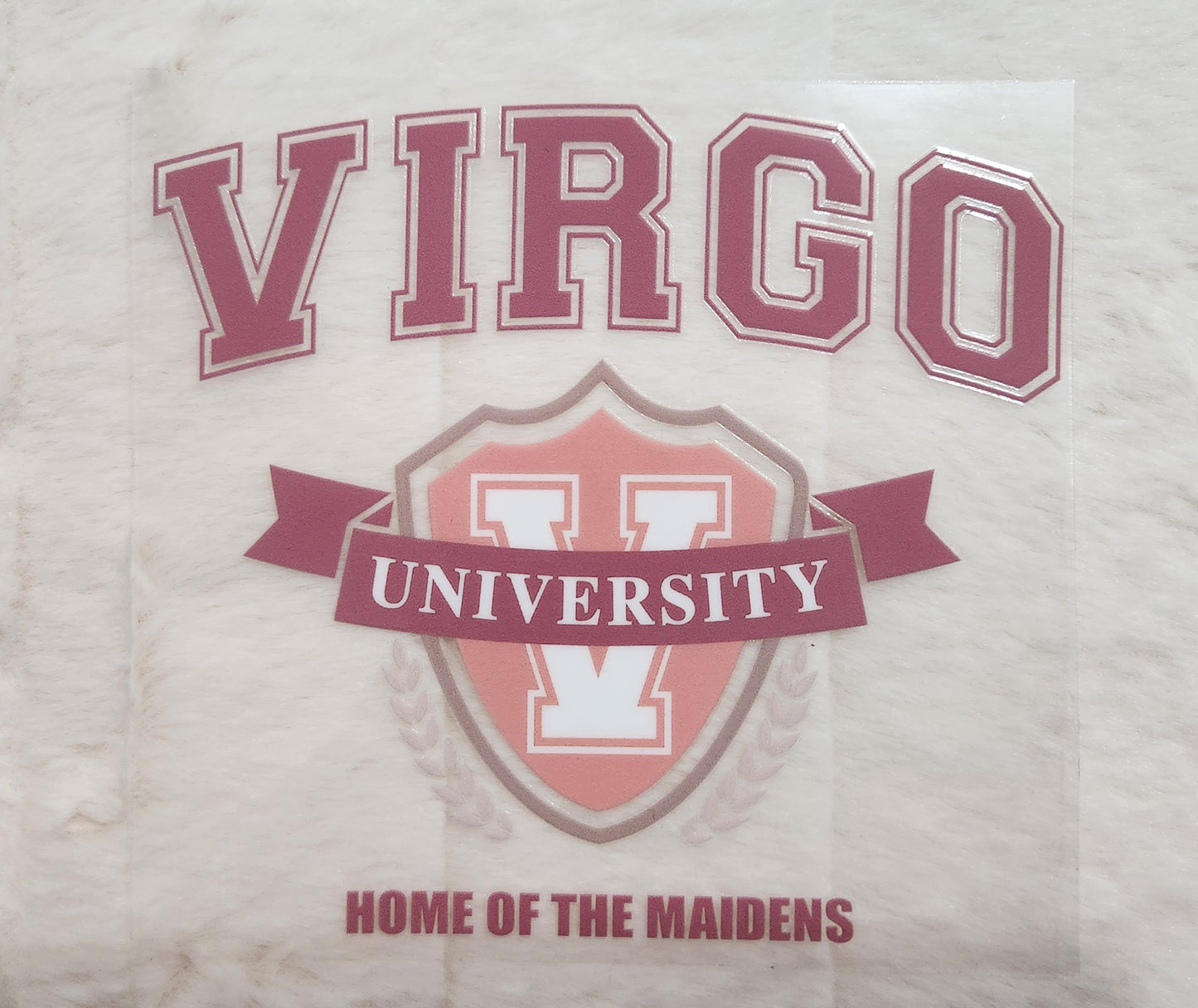16oz Zodiac University UV DTF Decals