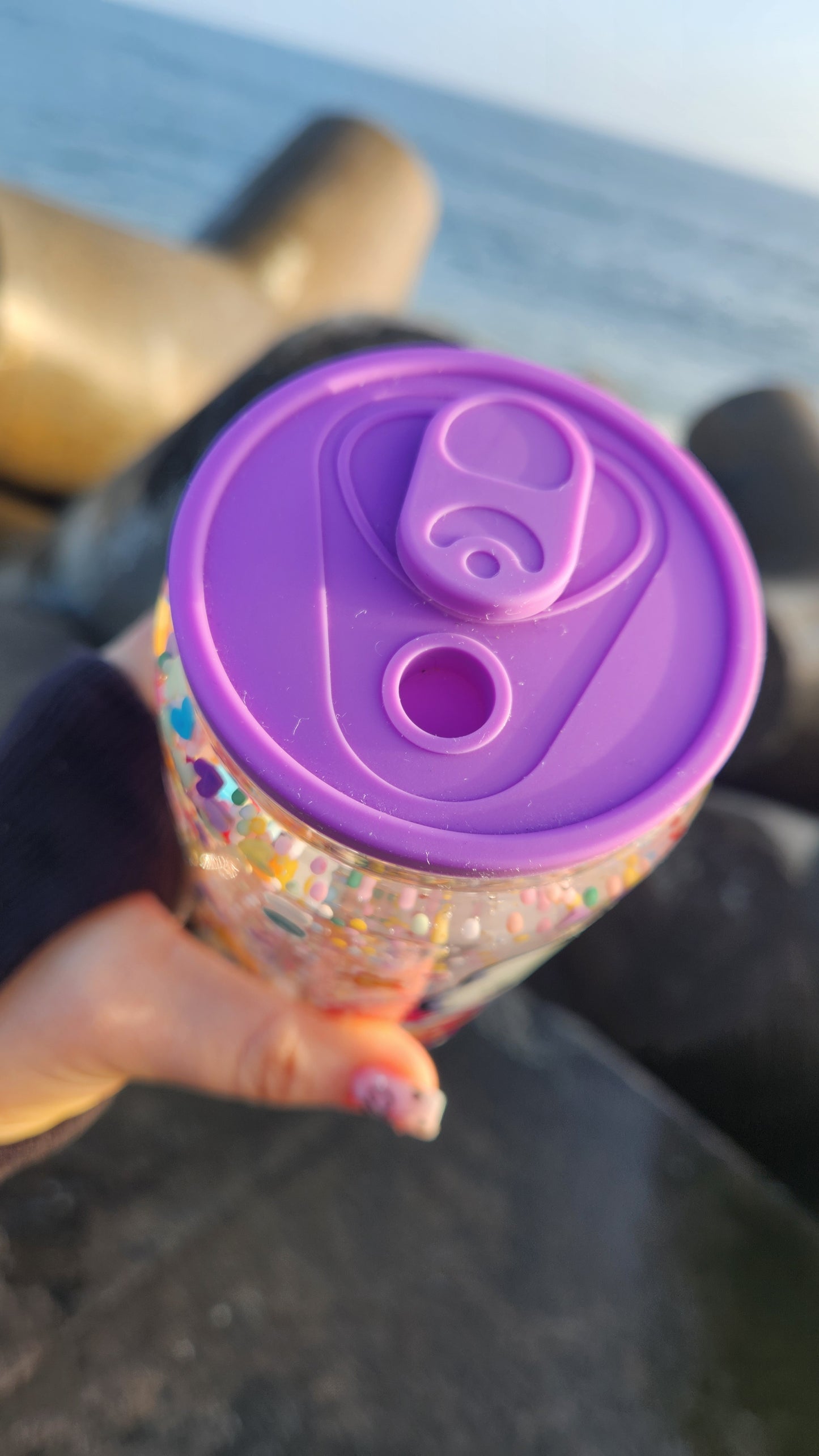 Boba Hello Kitty 16oz Snowglobe Tumbler - Ready To Ship.
